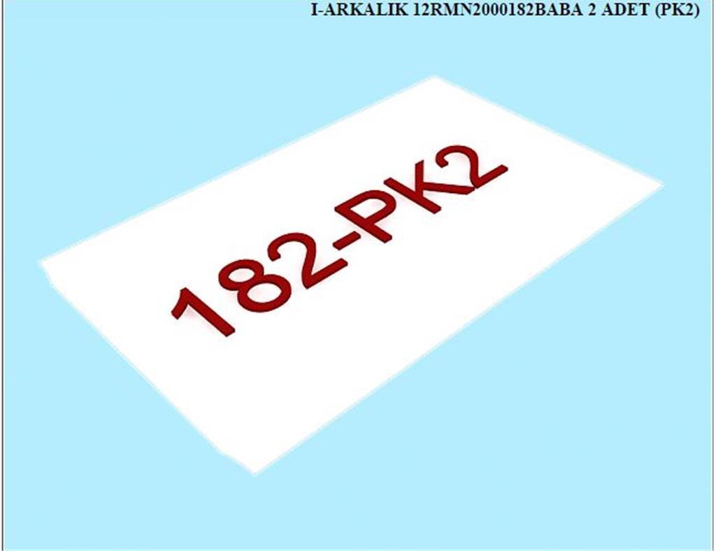 12RMN2000182BABA, T.MASASI ARKALIK / KREM (EN)