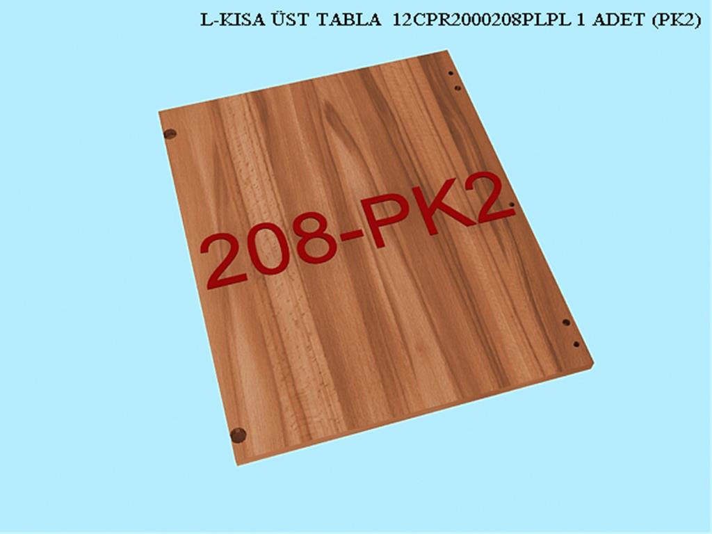 12CPR2000208PLPL, 6 KPL GRD KISA UST TABLA / PLZ.CVZ. (EN)
